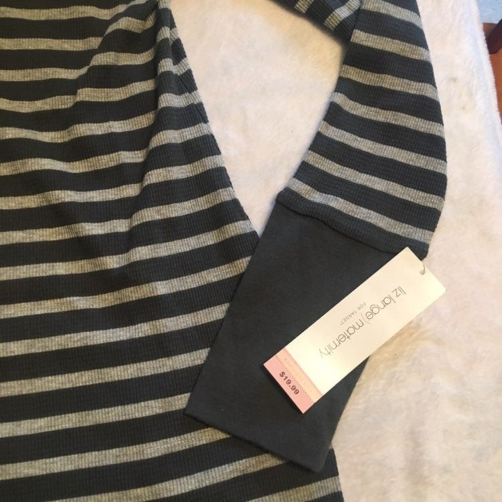 New womens Long‎ Sleeve maternity top XL - Picture 3 of 4